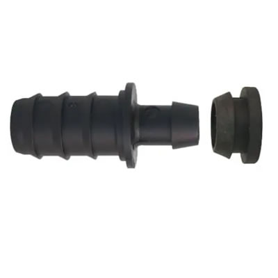 Inicial con goma para poliducto de 16mm